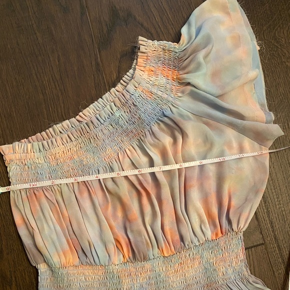 VICI- tie dye off the shoulder dress - Picture 8 of 9
